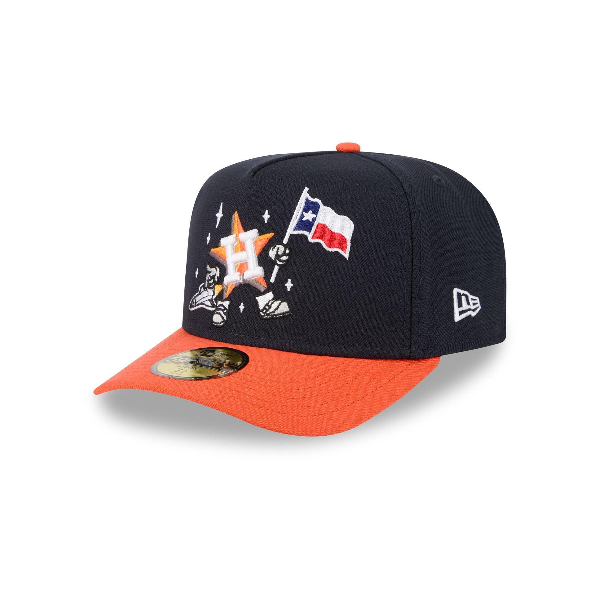 Houston Astros Cartoon 59FIFTY A-Frame Fitted Hat Male Product Image