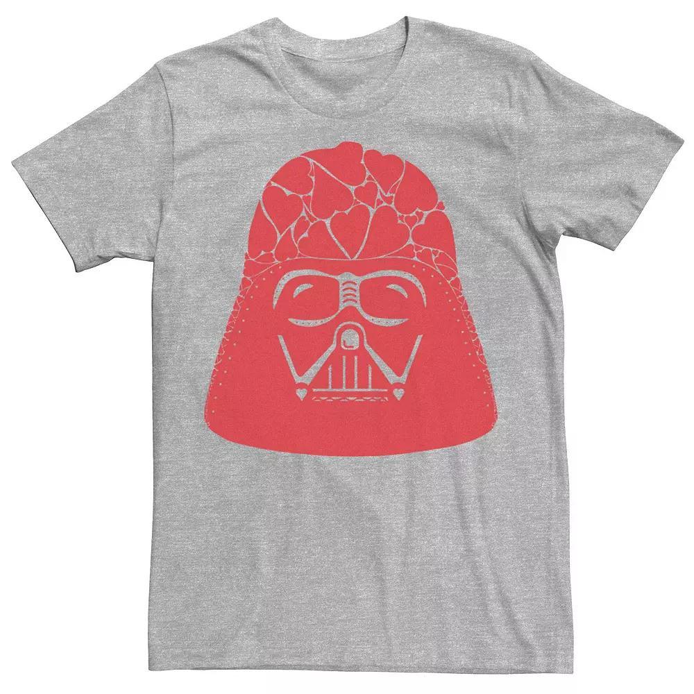 Men's Star Wars Valentine's Day Darth Vader Heart Fill Tee,  Product Image
