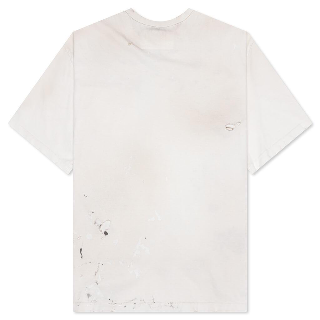 Savage S/S Pocket Crewneck - Off White Male Product Image