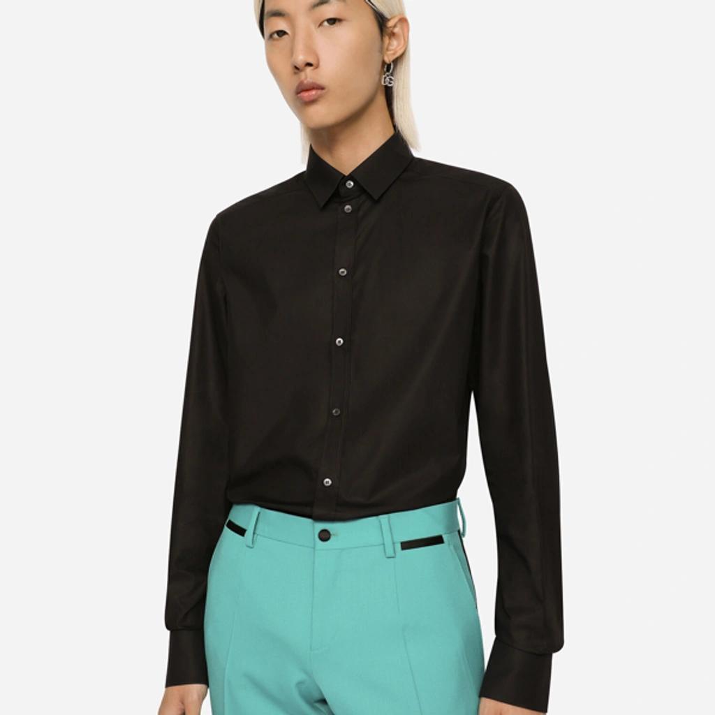 Black Cotton Shirt Product Image