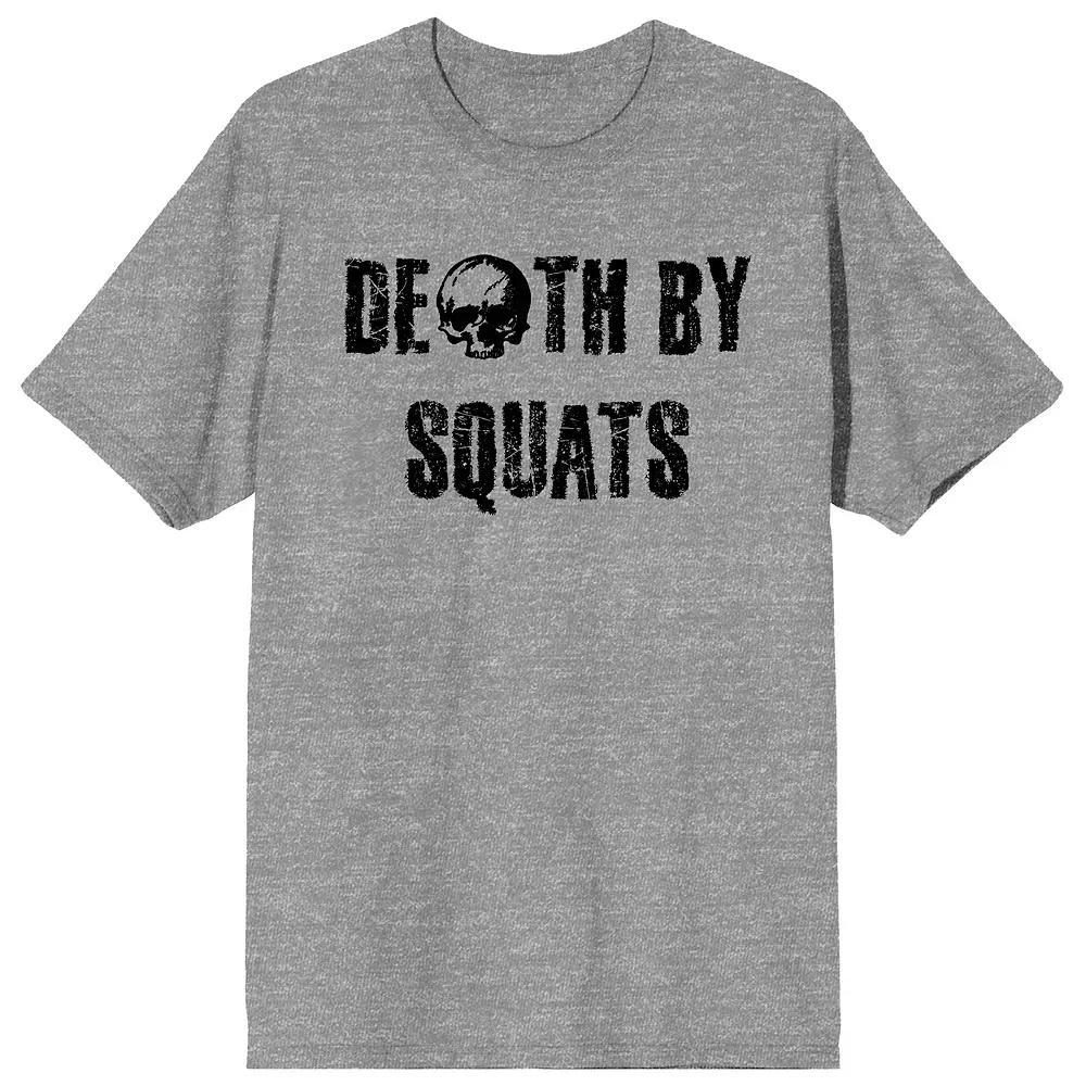 Men's Gym Culture Death by Squats Tee,  Product Image