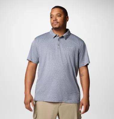 Columbia Mens Tech Trail Utility Polo - Big- Product Image