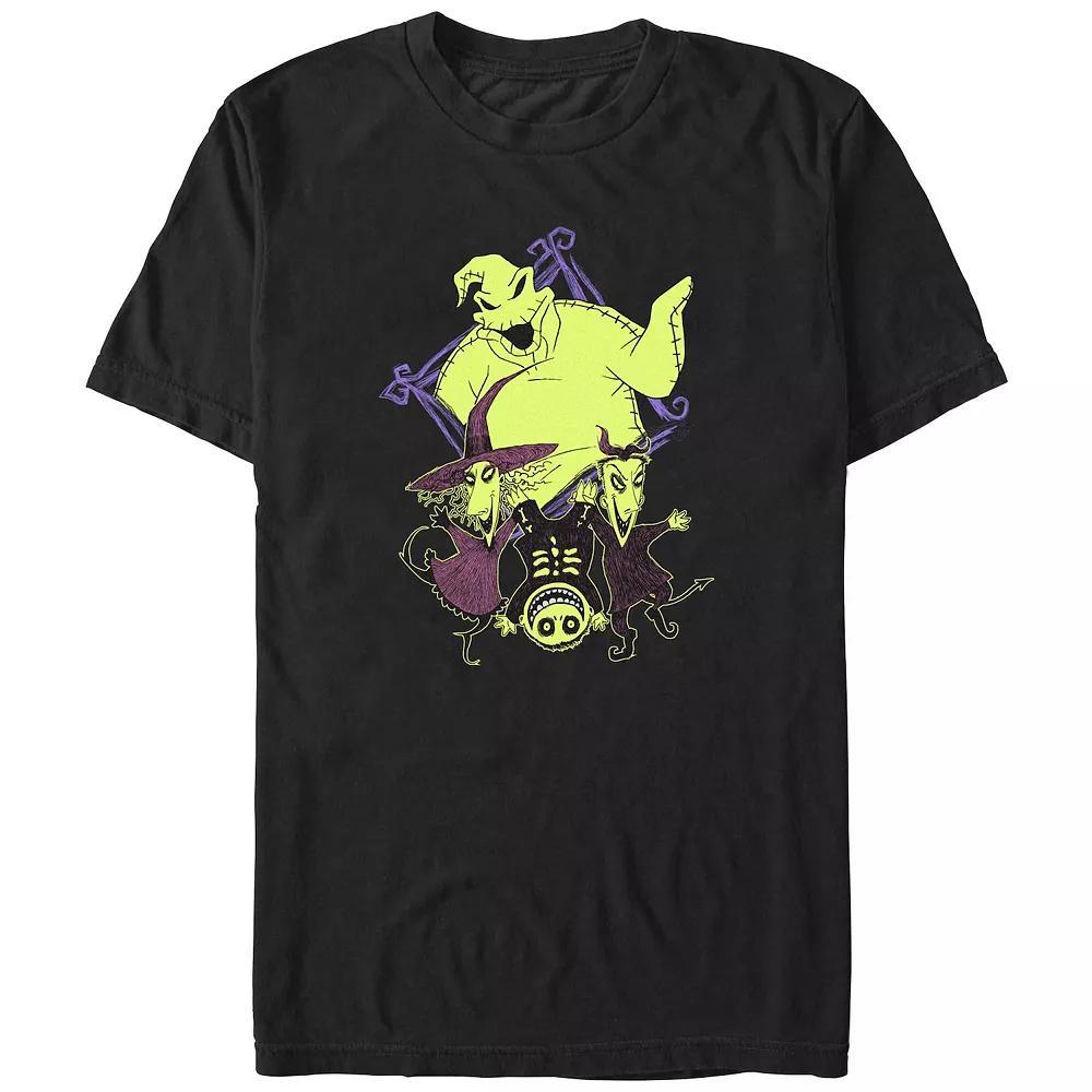 Disney's The Nightmare Before Christmas Oogie Boogie Gang Graphic Tee, Men's, Size: XL, Black Product Image