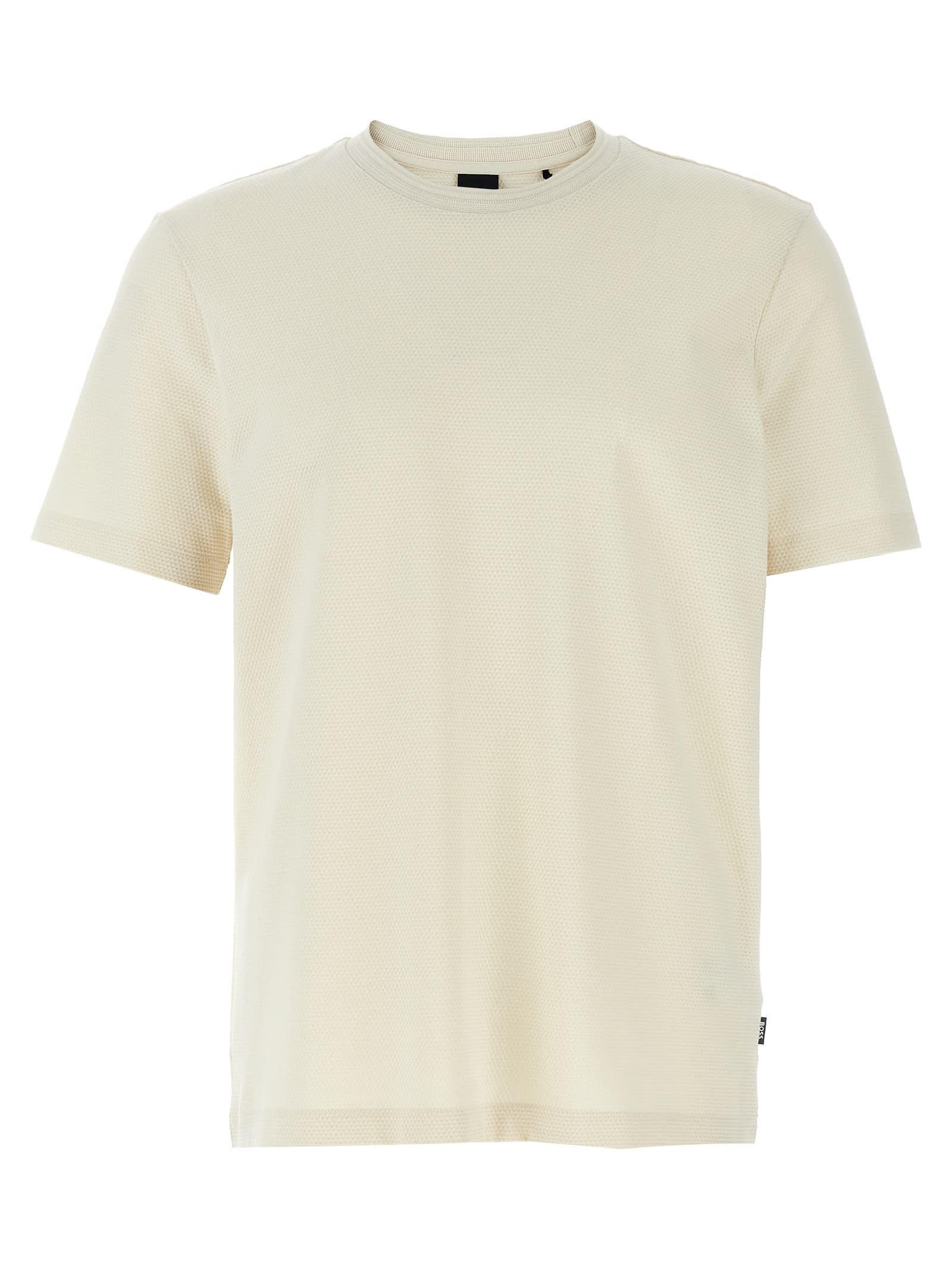 HUGO BOSS Tiburt 240 T-shirt In White Product Image