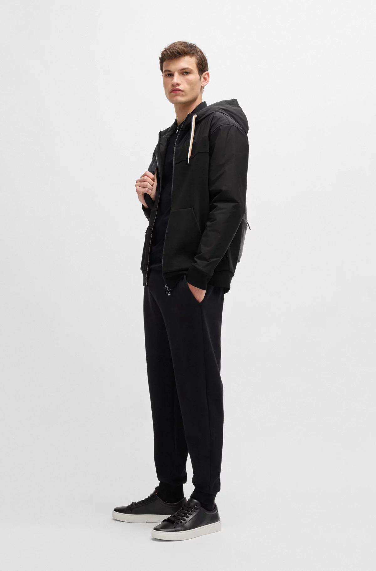 Boss Zip-Up Hoodie with Tonal Insert Product Image