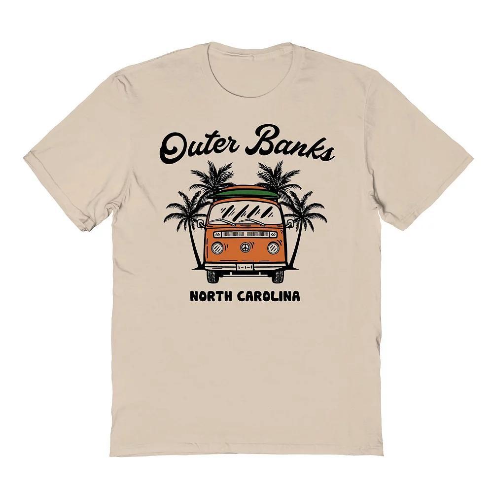 Men's Country Parks Outer Banks Van Graphic Tee, Size: Large, Brown Product Image