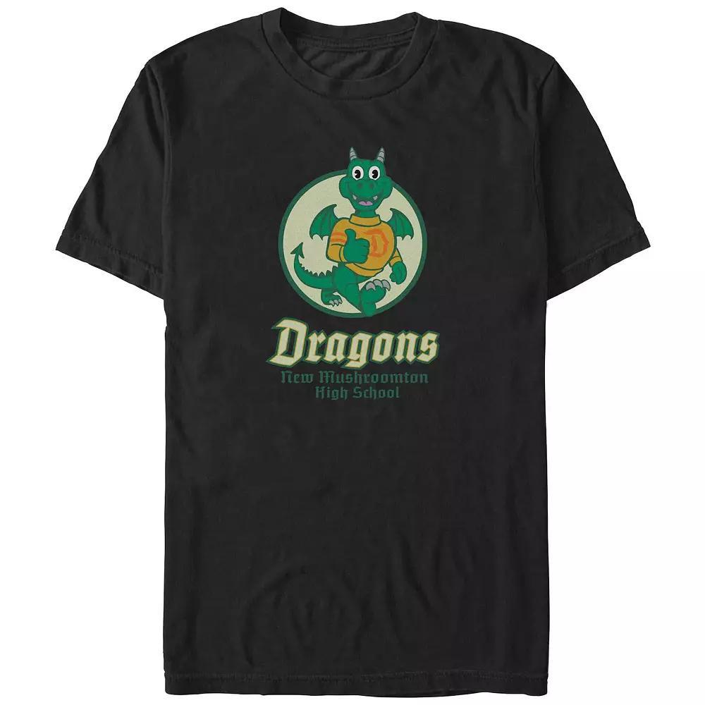 Disney's Onward Dragons New Mushroomton High School Big & Tall Graphic Tee, Men's,  Product Image