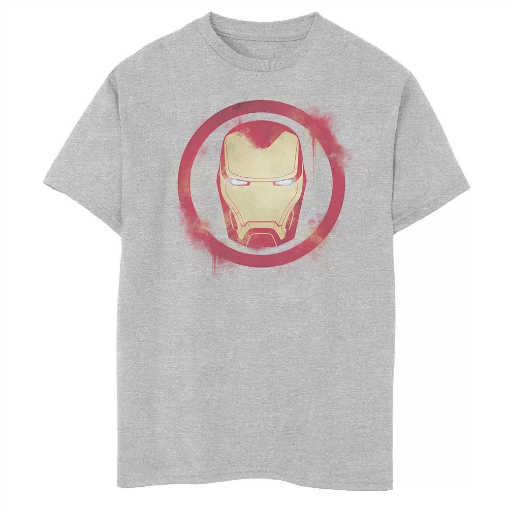 Girls 7-16 Marvel Avengers Endgame Iron Man Spray Painted Logo Tee, Girl's,  Product Image