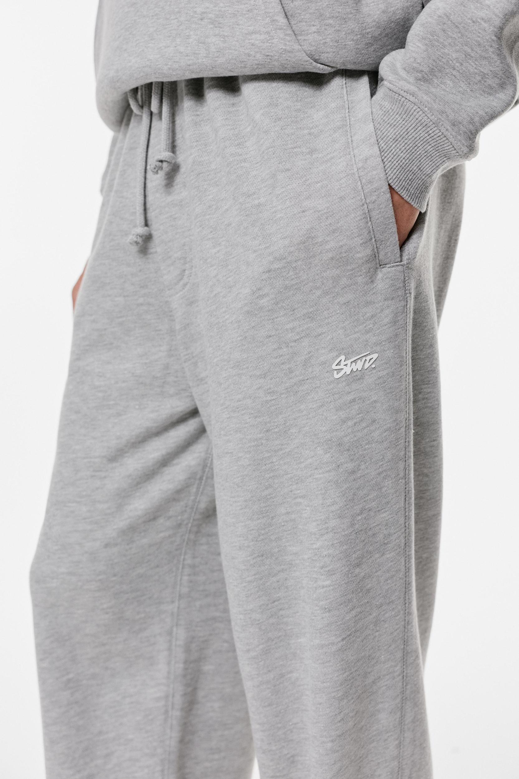 Jogger sweatpants with slits Product Image