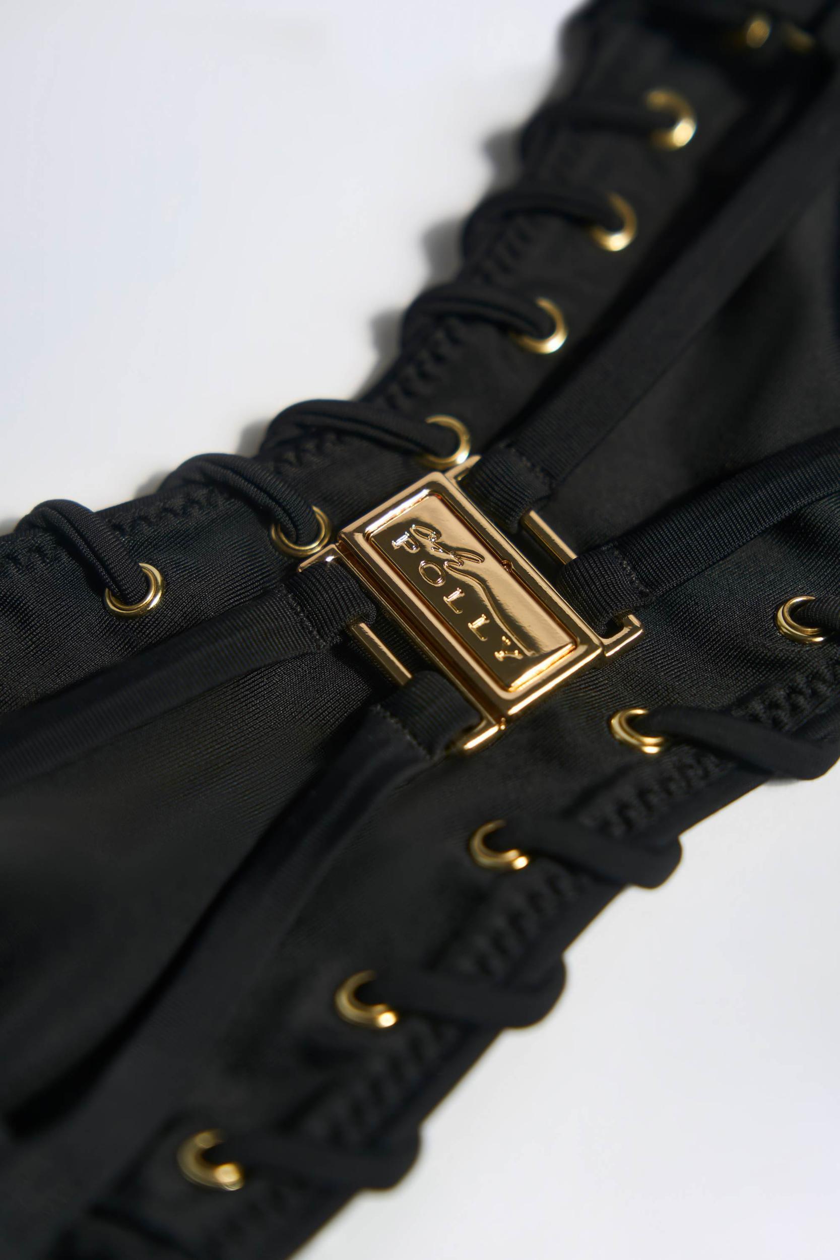 Bandeau Bikini Top in Black Product Image