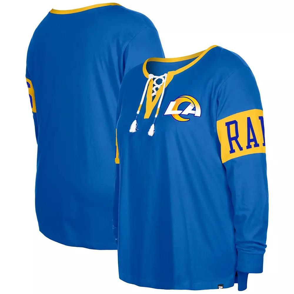 Women's New Era Royal Los Angeles Rams Plus  Product Image