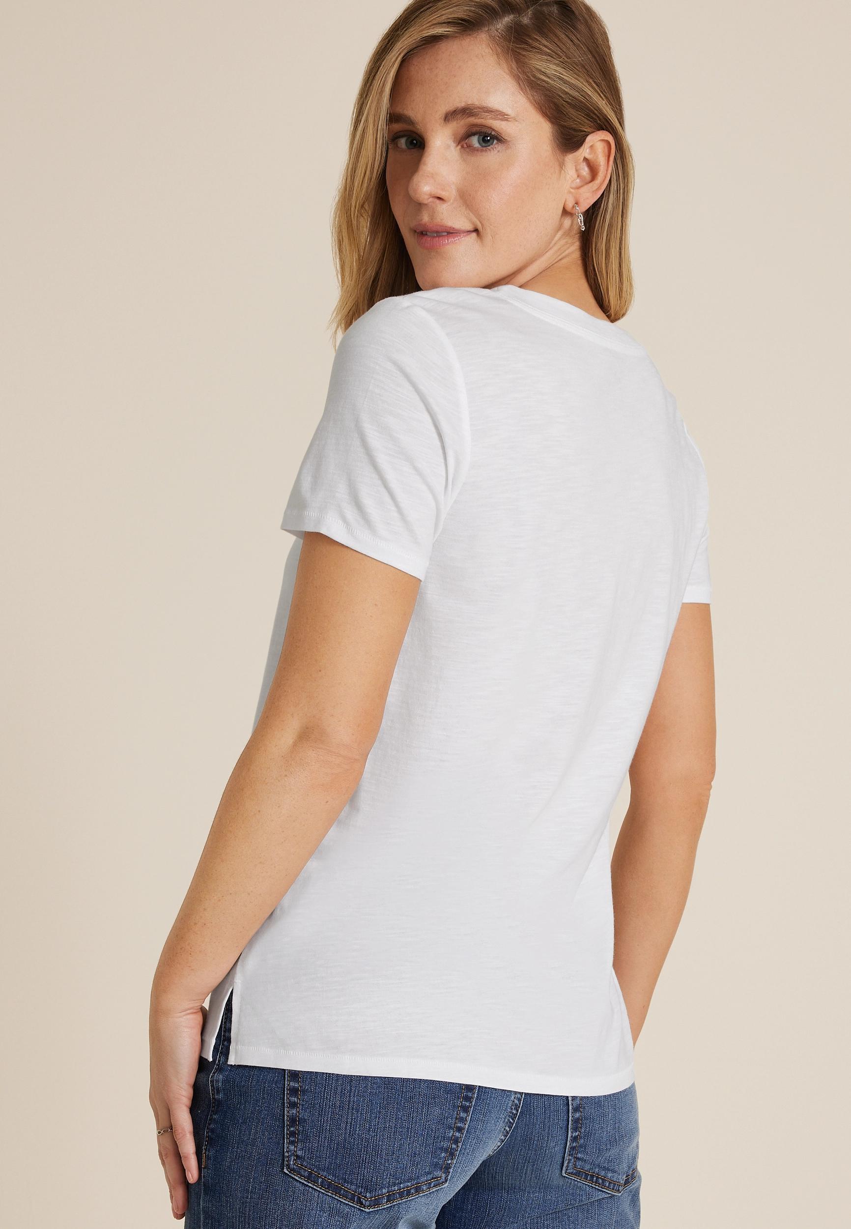 24/7 Dawson V Neck Tee Product Image