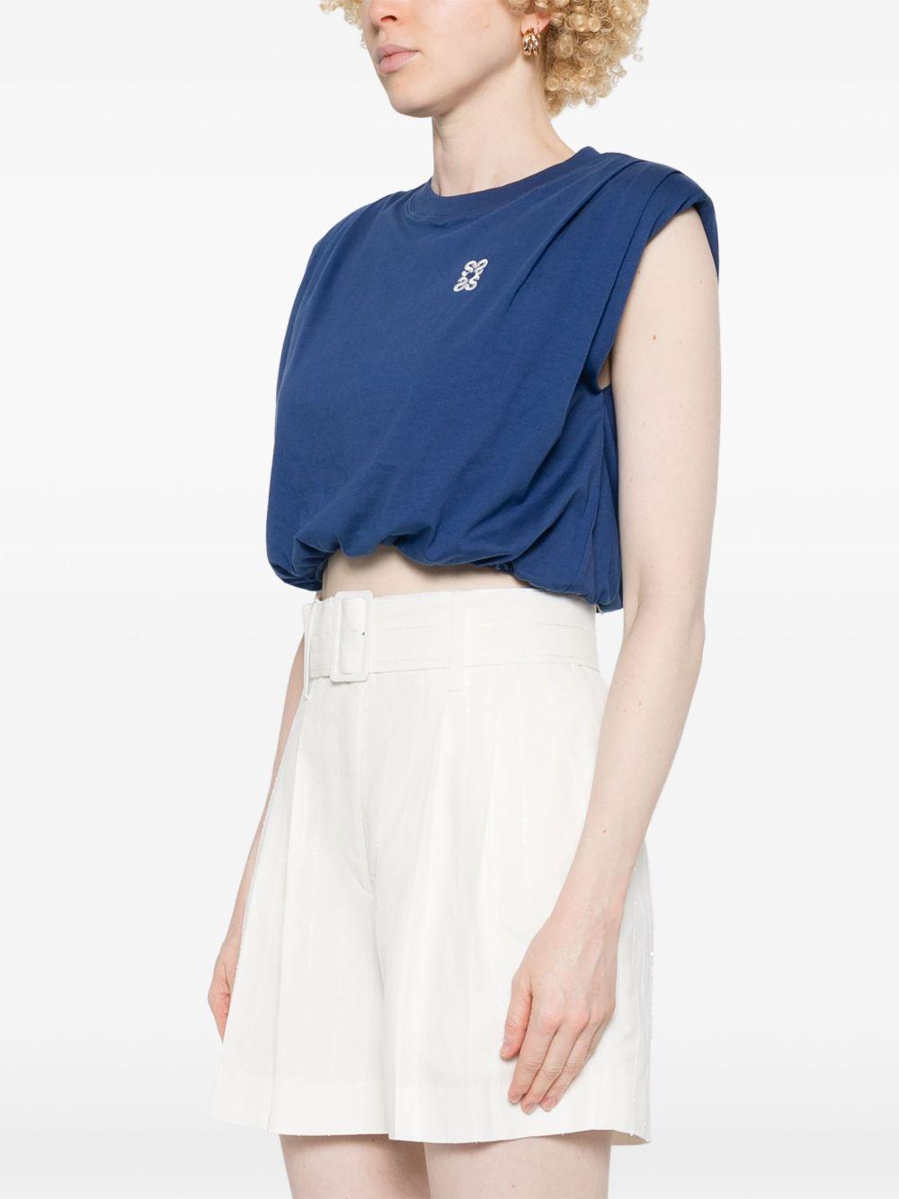 draped T-shirt Product Image