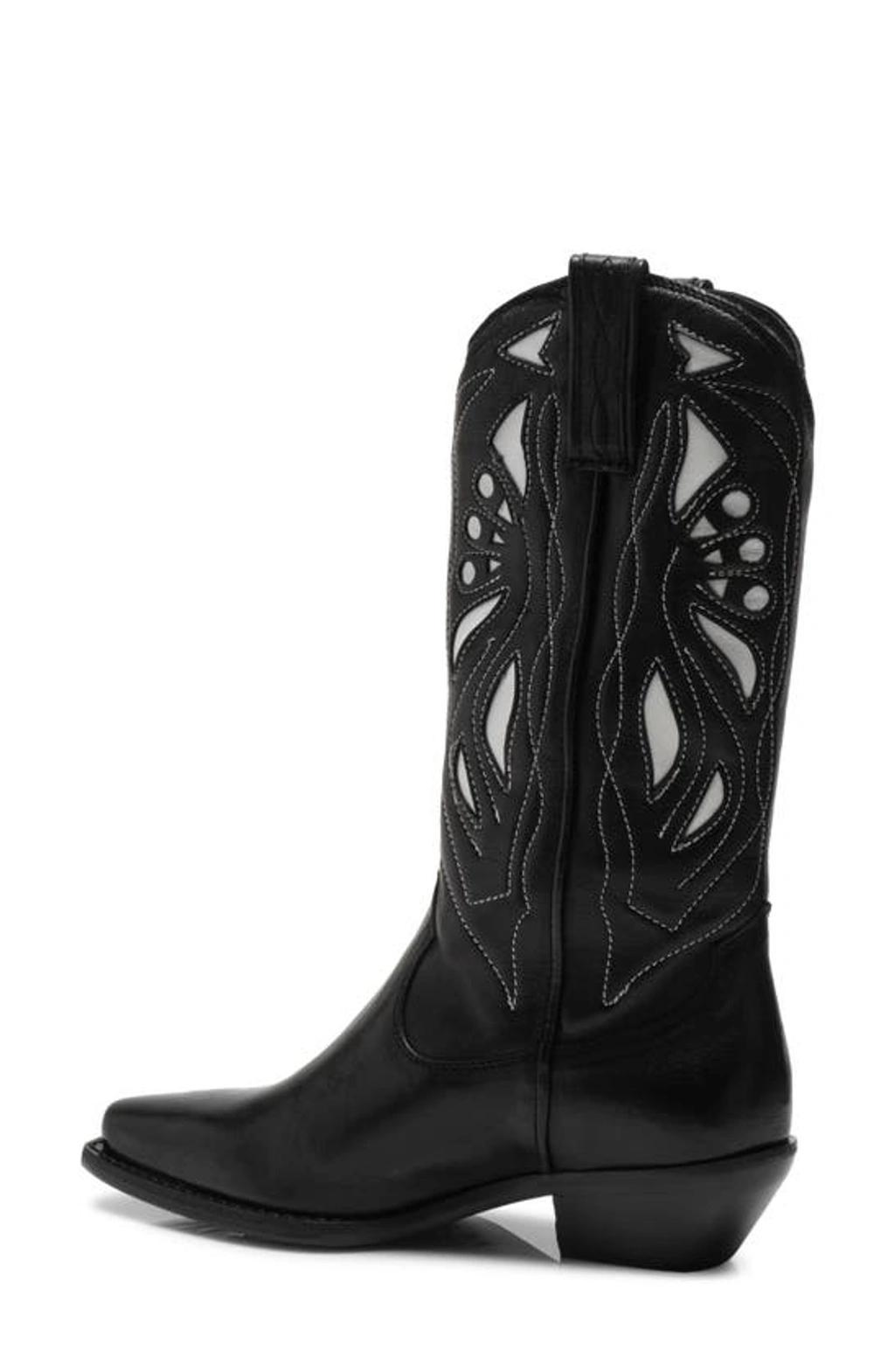 FREE PEOPLE Rancho Mirage Western Boot In Black Product Image