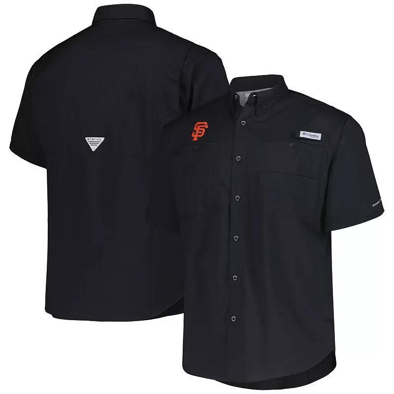 Mens Columbia San Francisco Giants Tamiami Omni-Shade Button-Down Shirt Product Image