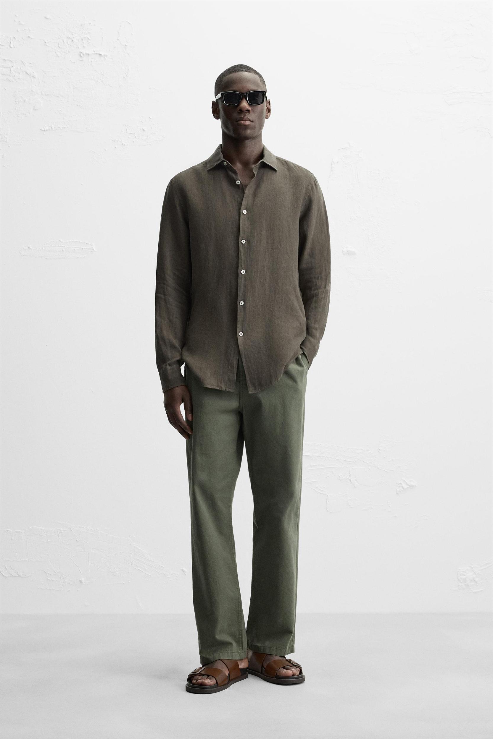 100% LINEN SHIRT Product Image