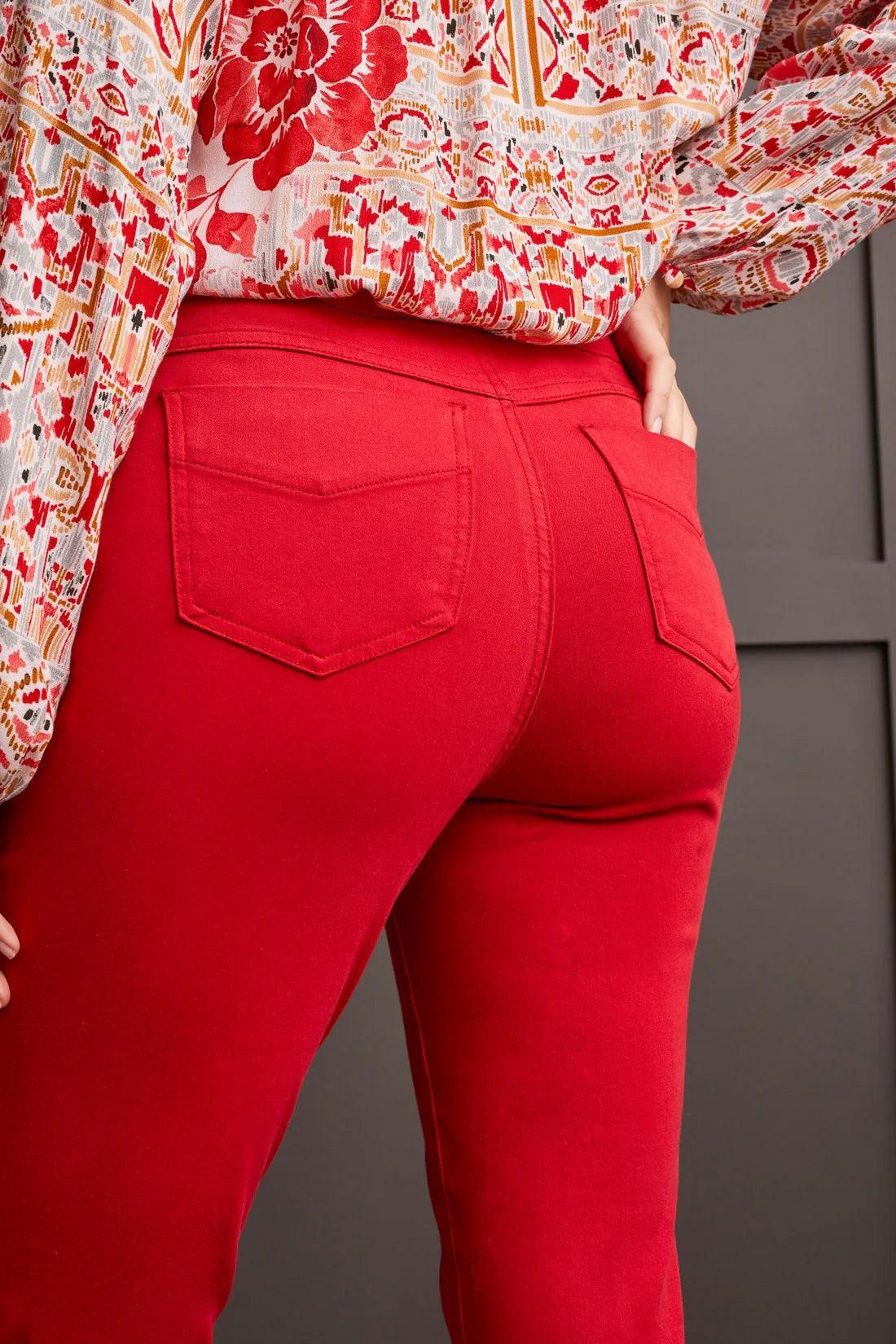 COMFORT STRETCH PULL-ON ANKLE PANT Product Image