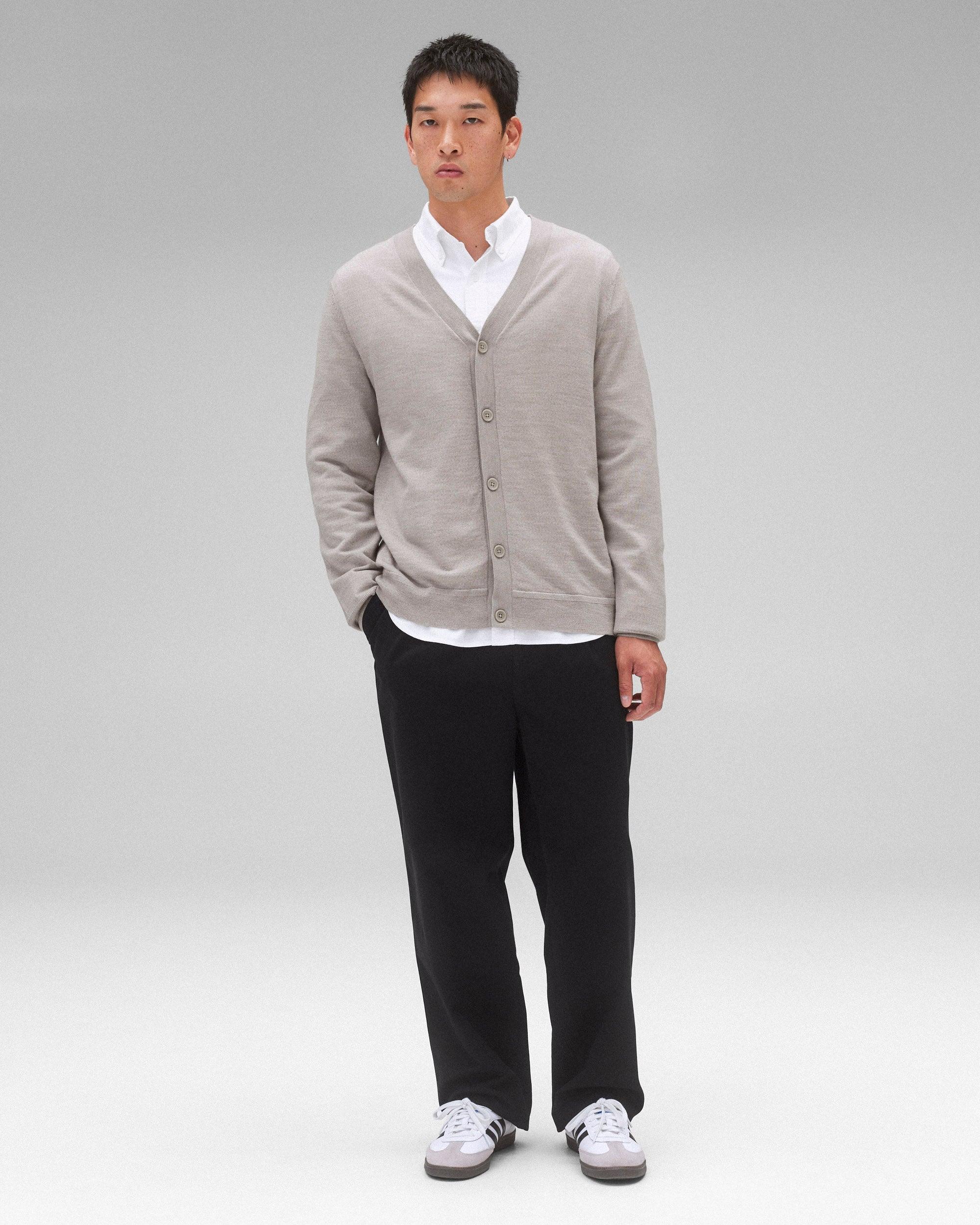 Lightweight Merino Harry Cardigan Male Product Image