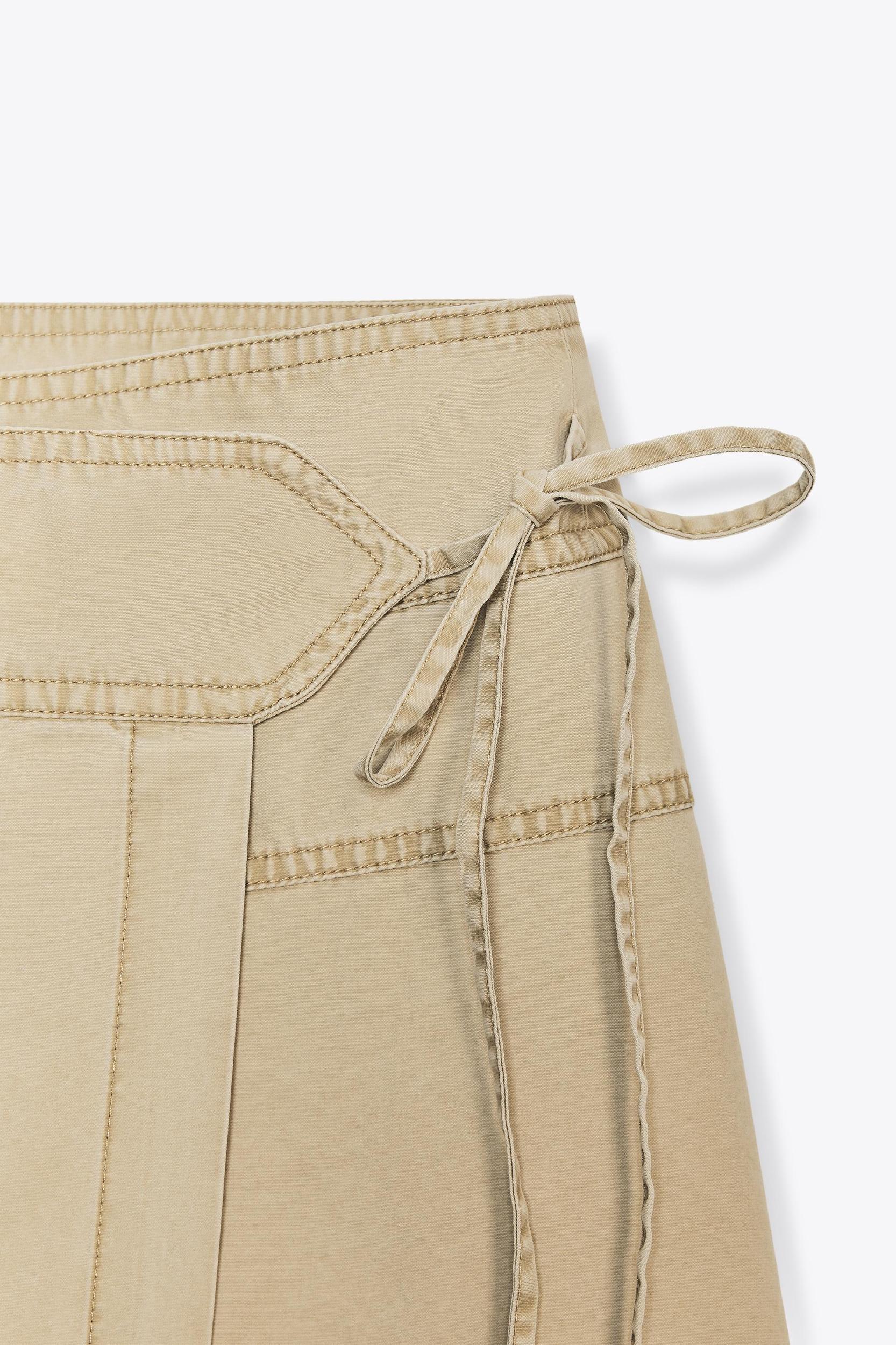 ASYMMETRIC WRAP SKIRT Product Image