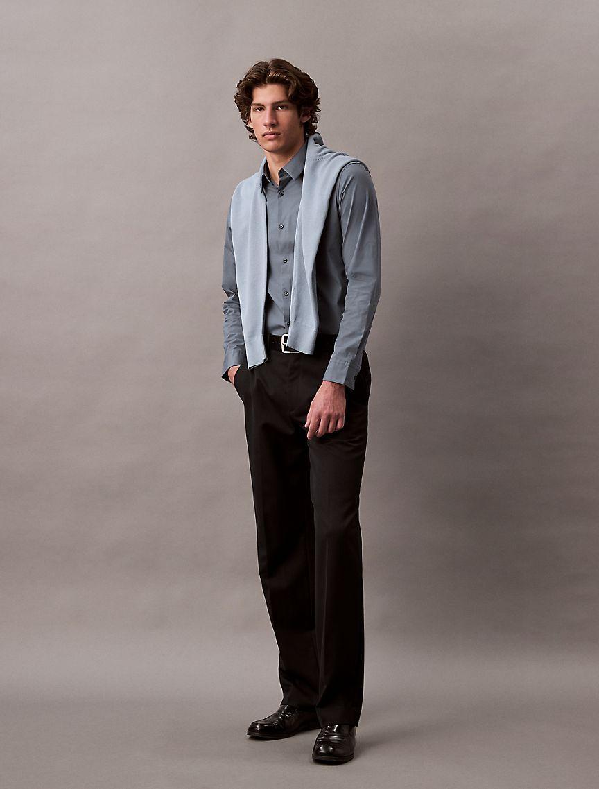 Slim Stretch Button-Down Shirt Product Image