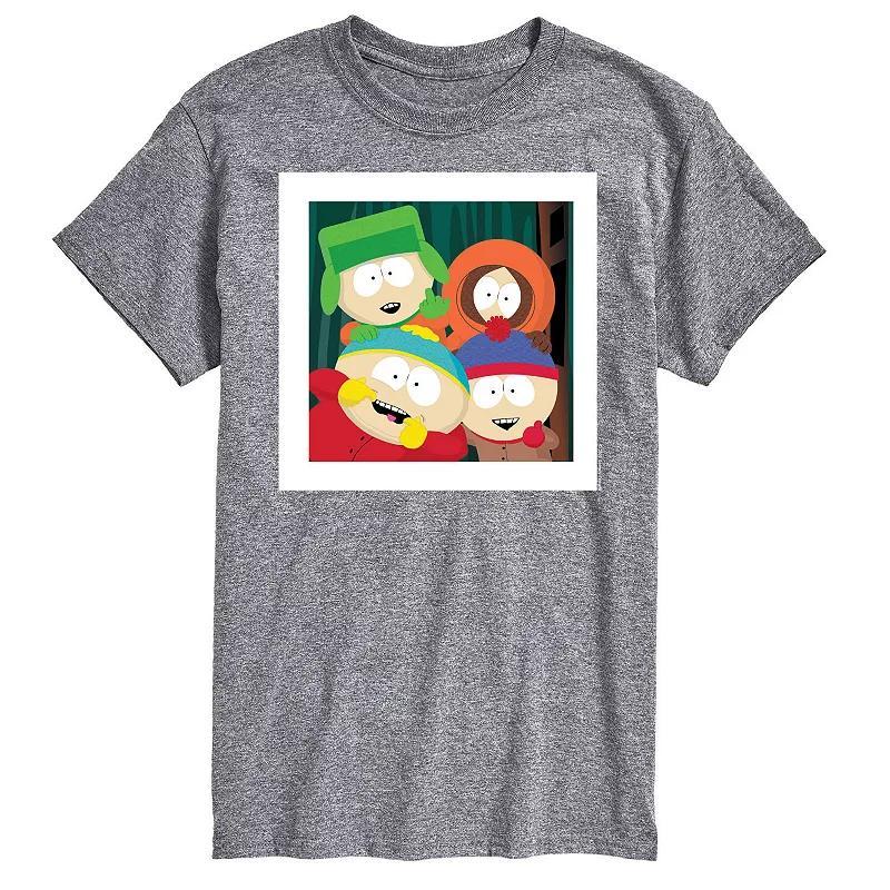 Men's South Park Friends Photo Tee, Size: XXL, Black Product Image