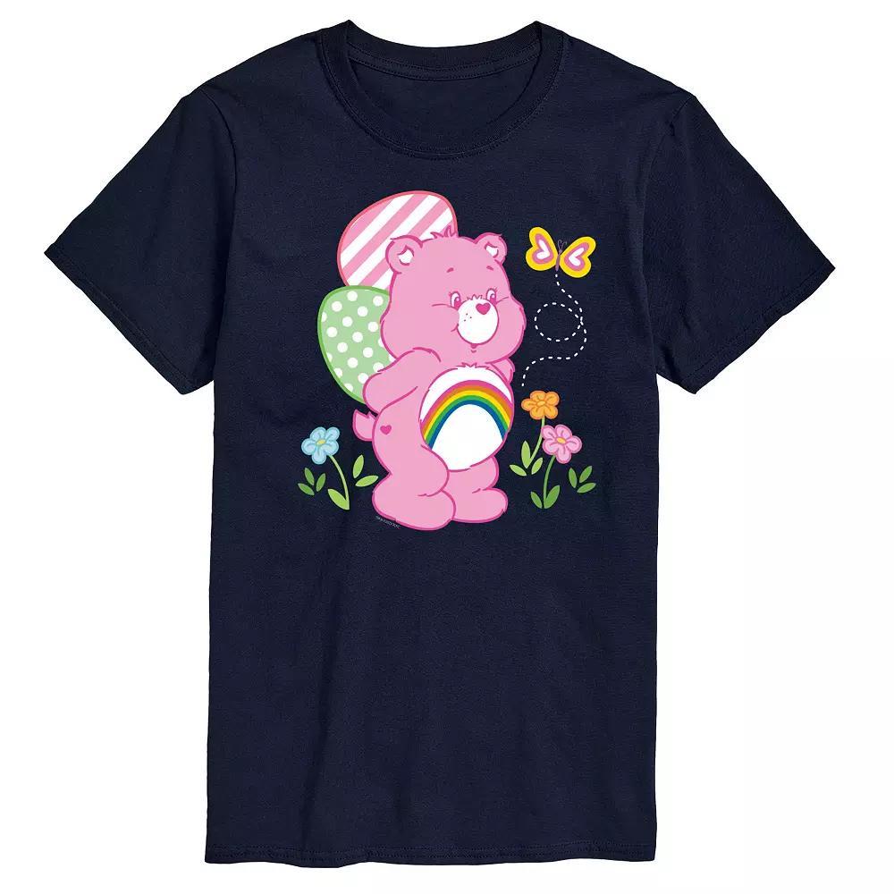 Men's Care Bears Cheer Bear Easter Scene Graphic Tee,  Product Image