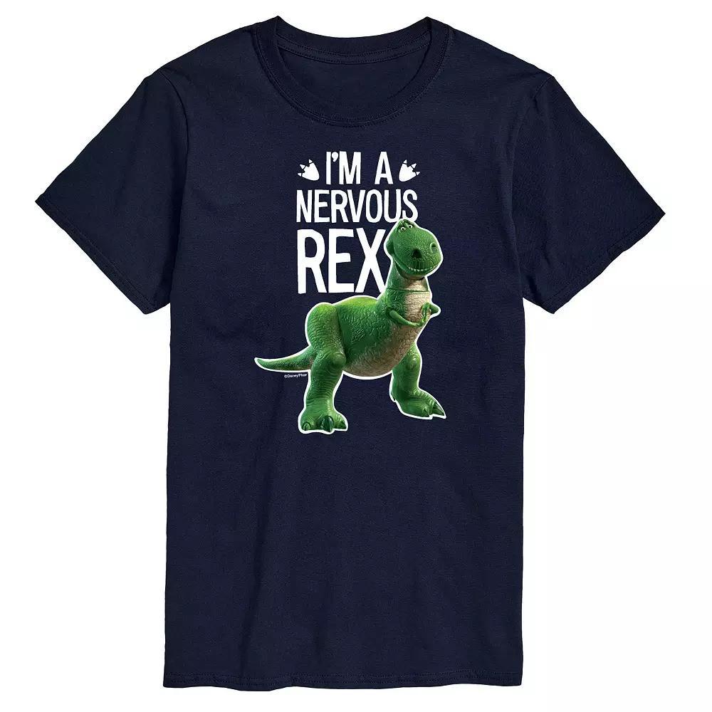 Disney / Pixar's Toy Story Big & Tall Nervous Rex Graphic Tee, Men's,  Product Image