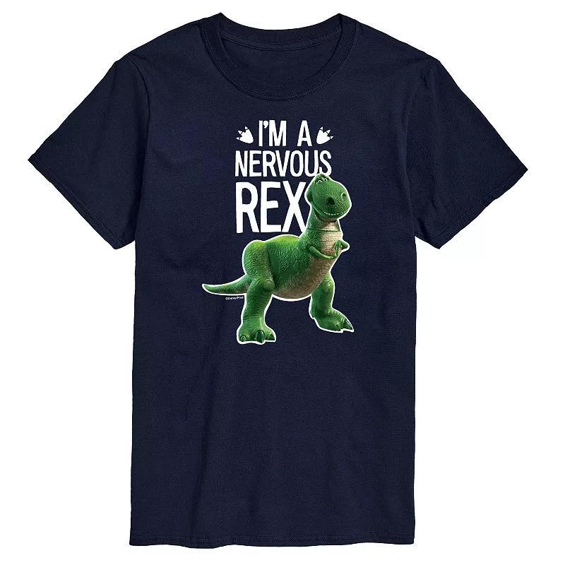 Disney / Pixar's Toy Story Big & Tall Nervous Rex Graphic Tee, Men's,  Product Image