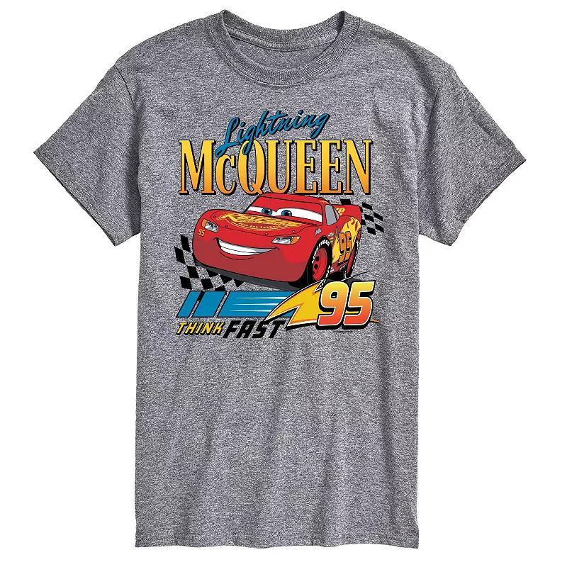 Disney / Pixar's Cars Big & Tall Lightning McQueen Graphic Tee, Men's,  Product Image