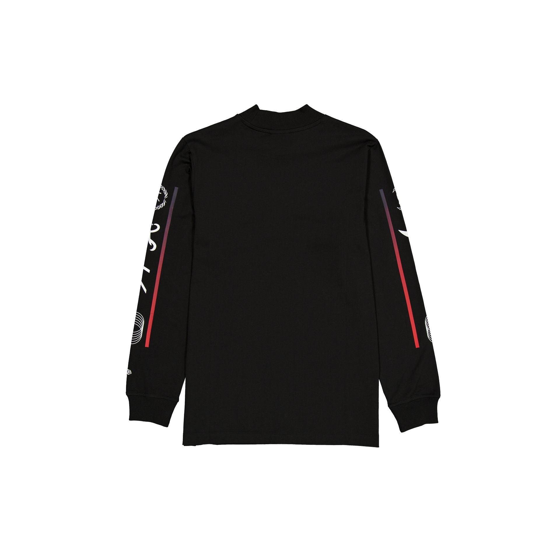 Atlanta Braves Modern Speed Black Long Sleeve T-Shirt Male Product Image