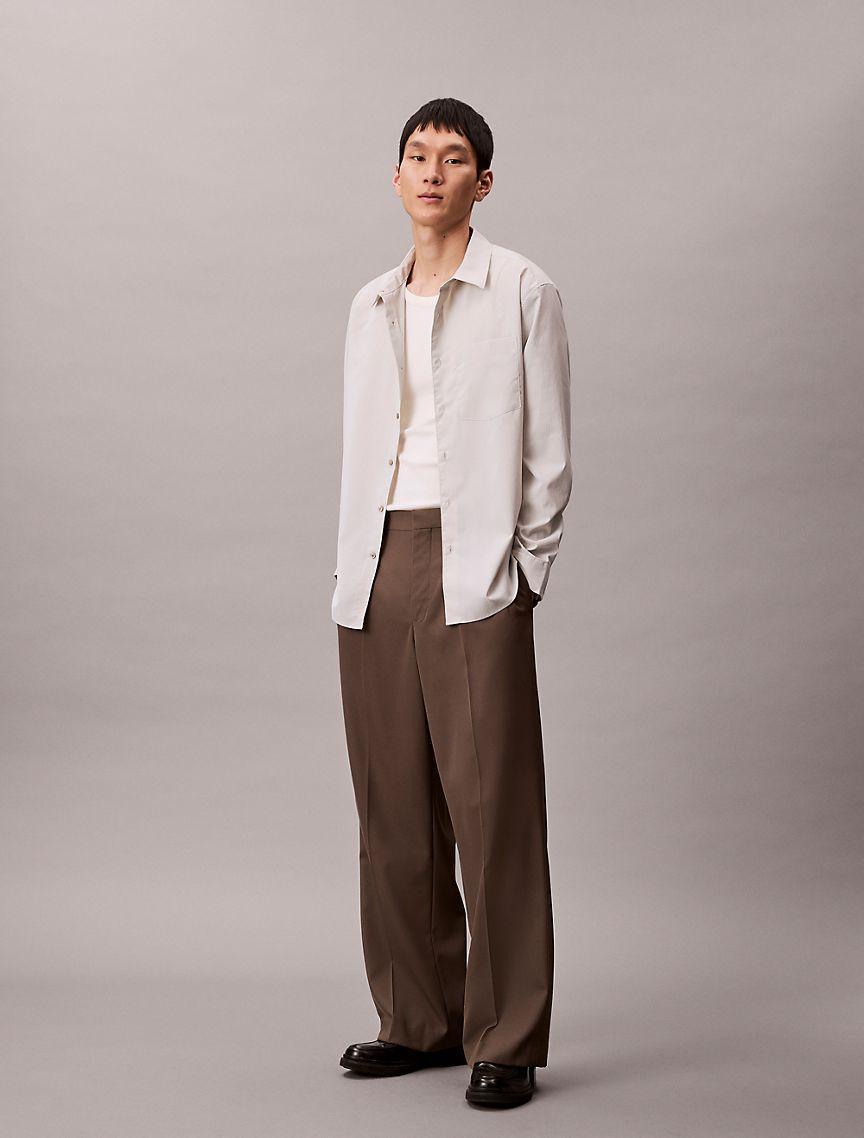 Tech Poplin Button-Down Shirt Product Image