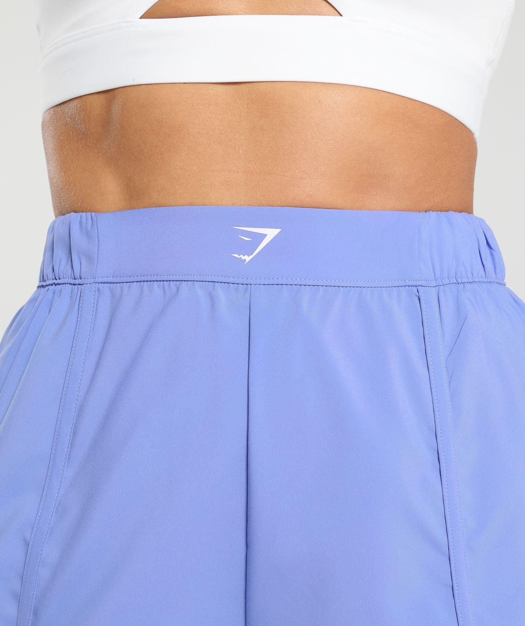Scallop Hem Shaped Shorts Product Image
