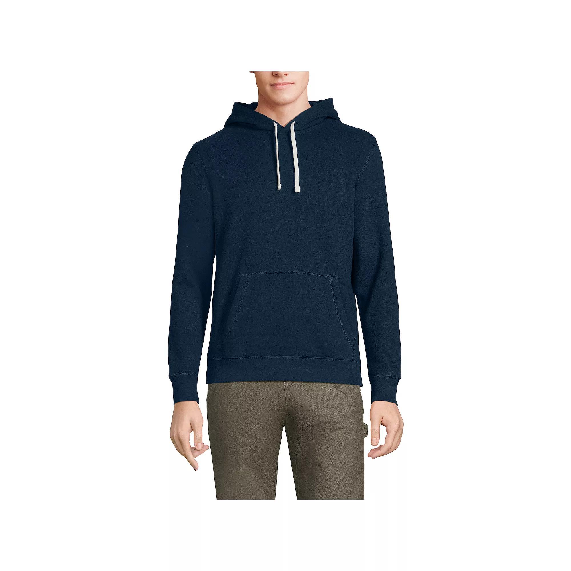 Men's Lands' End Serious Sweaters Pullover Hoodie,  Product Image