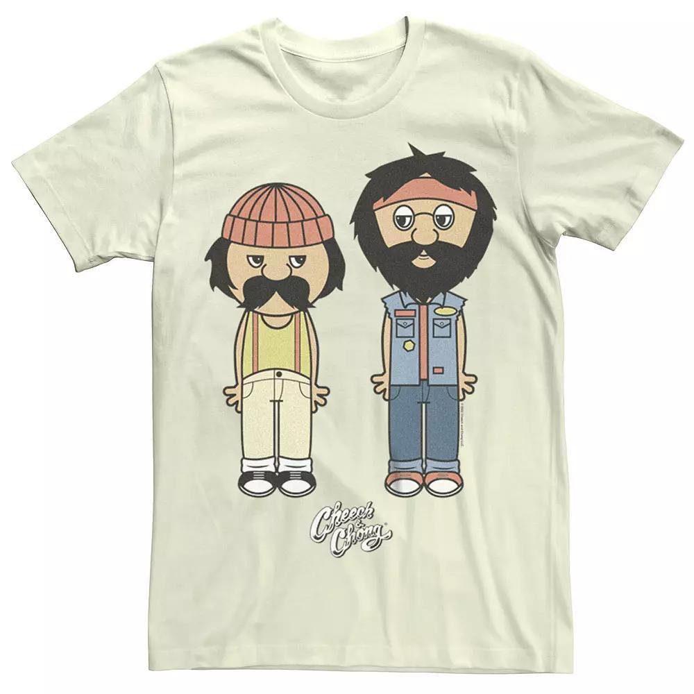 Men's Cheech And Chong Cartoon Characters Tee,  Product Image