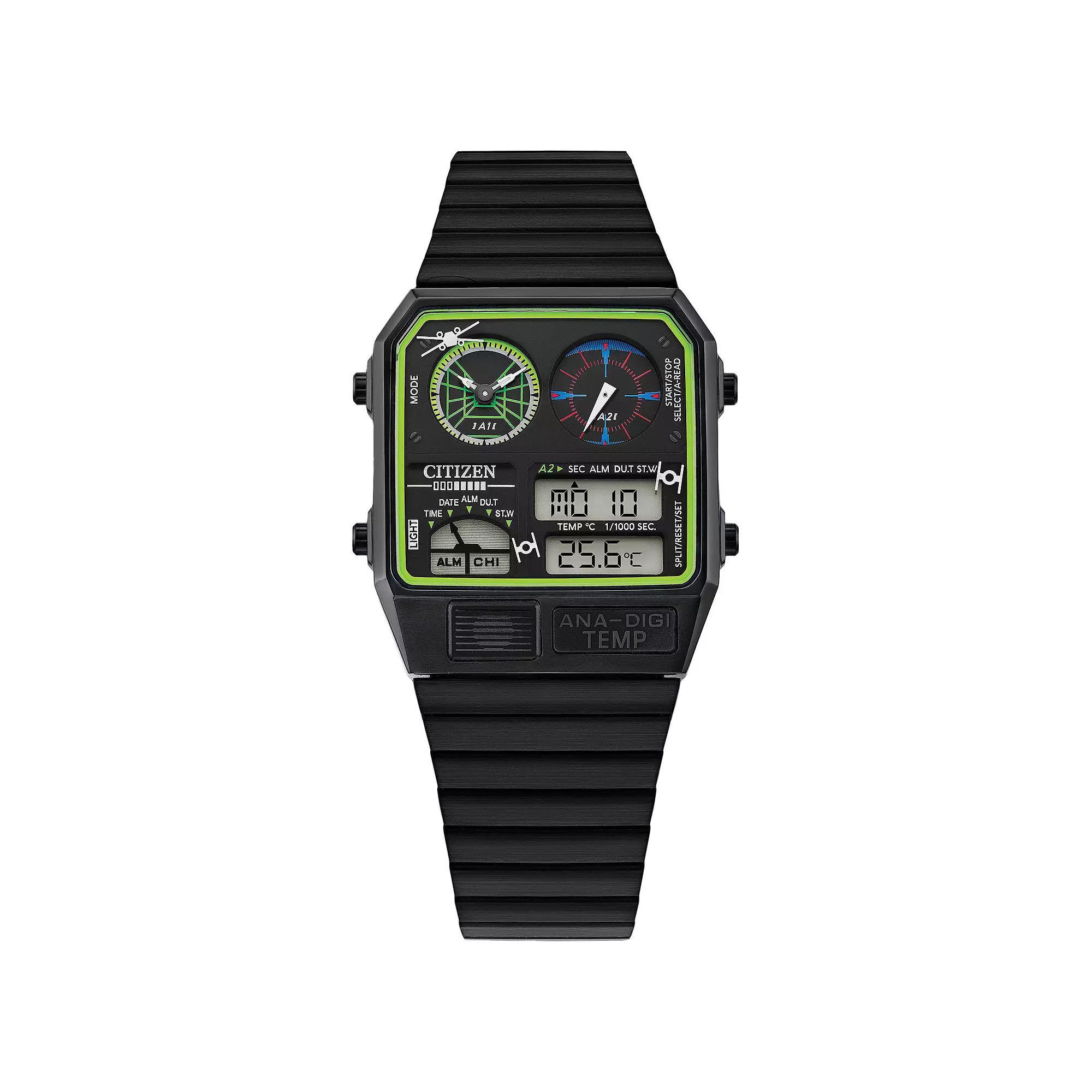 Citizen Eco-Drive Mens Star Wars Trench Run Watch Black Product Image