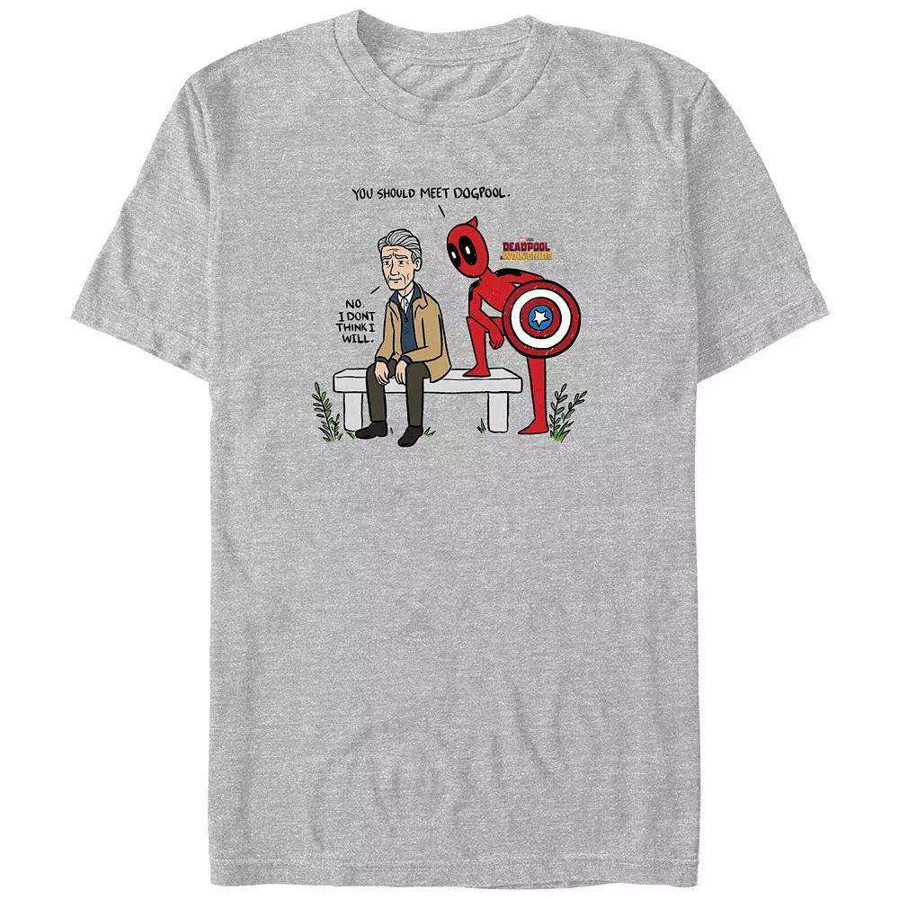 Big & Tall Marvel Deadpool & Wolverine You Should Meet Dogpool Graphic Tee, Men's,  Product Image