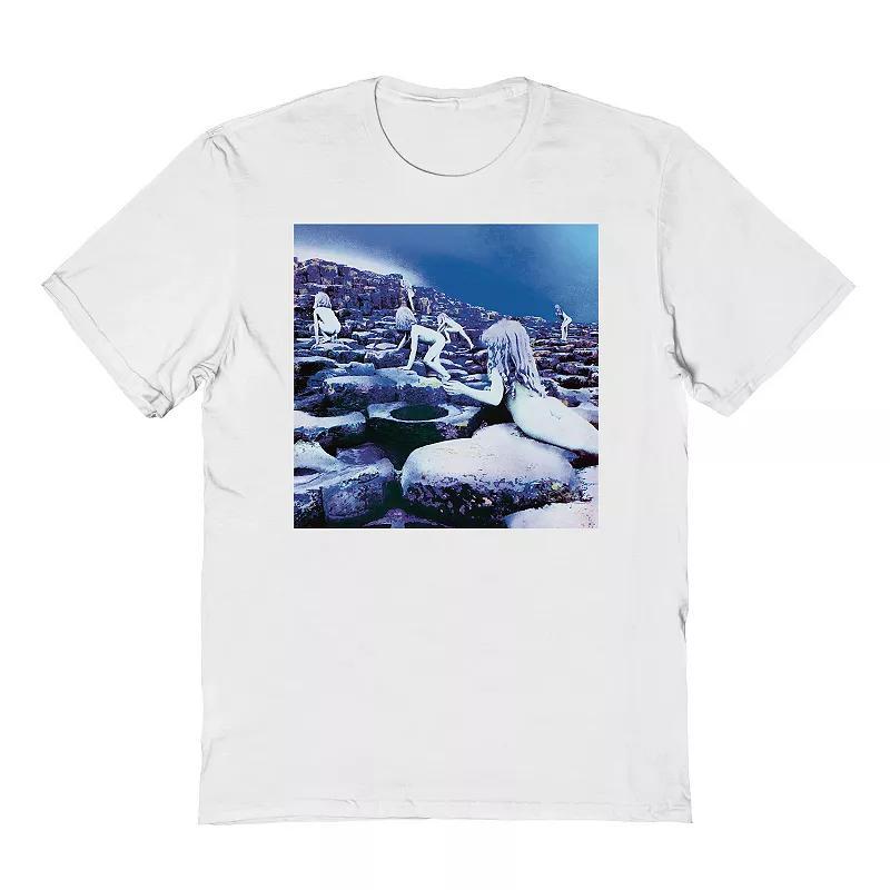 Men's Led Zeppelin Holy Graphic Tee, Size: Large, White Product Image