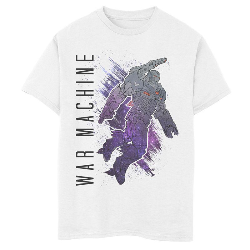 Men's Avengers War Machine Painted Tee, Size: Small, White Product Image