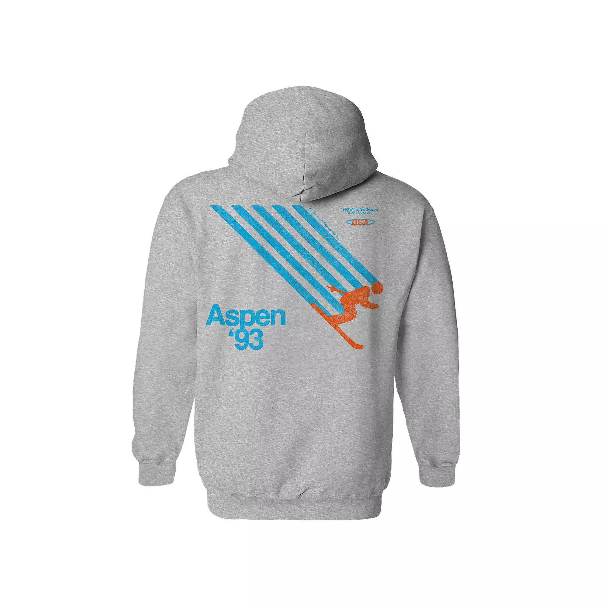 Men's Aspen Heather Graphic Hoodie, Size: Small, Sport Gray Product Image