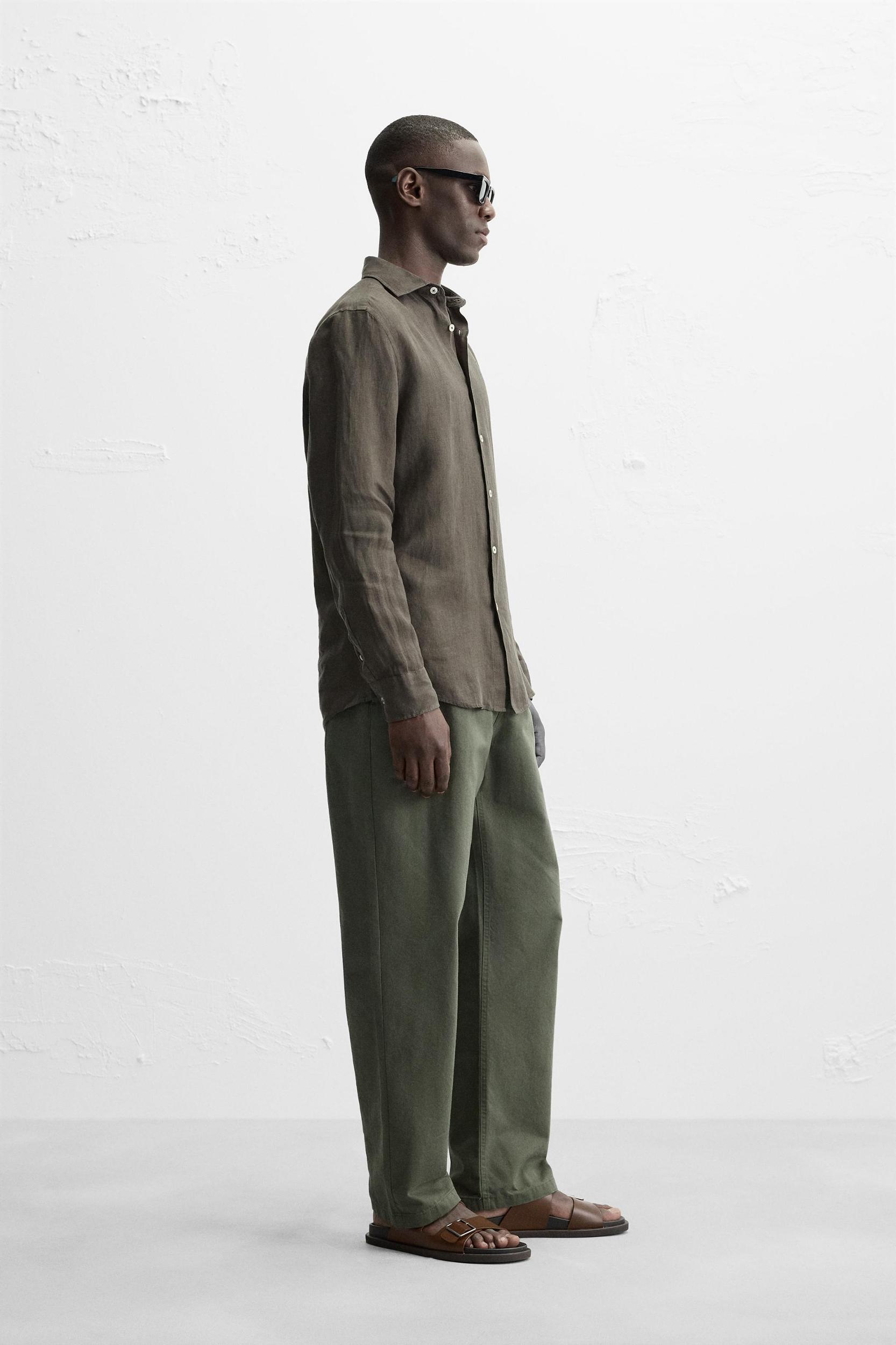 100% LINEN SHIRT Product Image