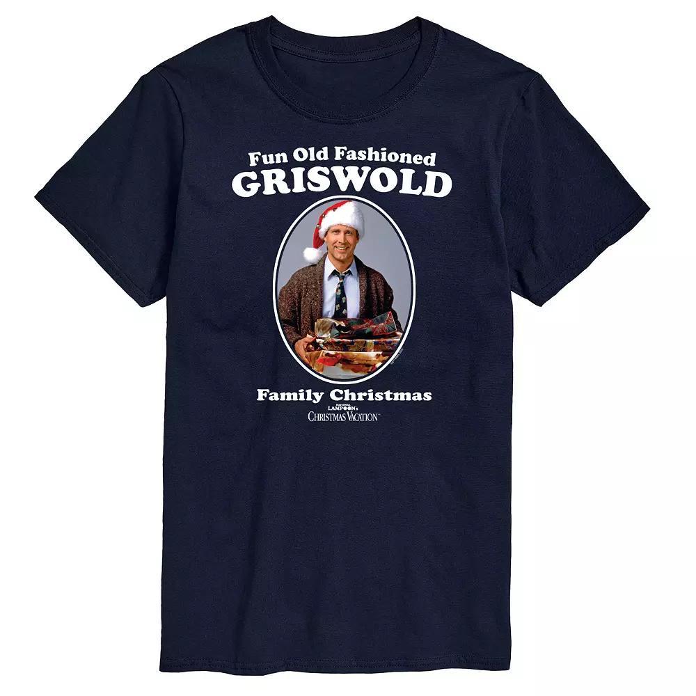 Men's National Lampoon's Christmas Vacation Fun Old Fashioned Griswold Graphic Tee, Size: Large, Red Product Image