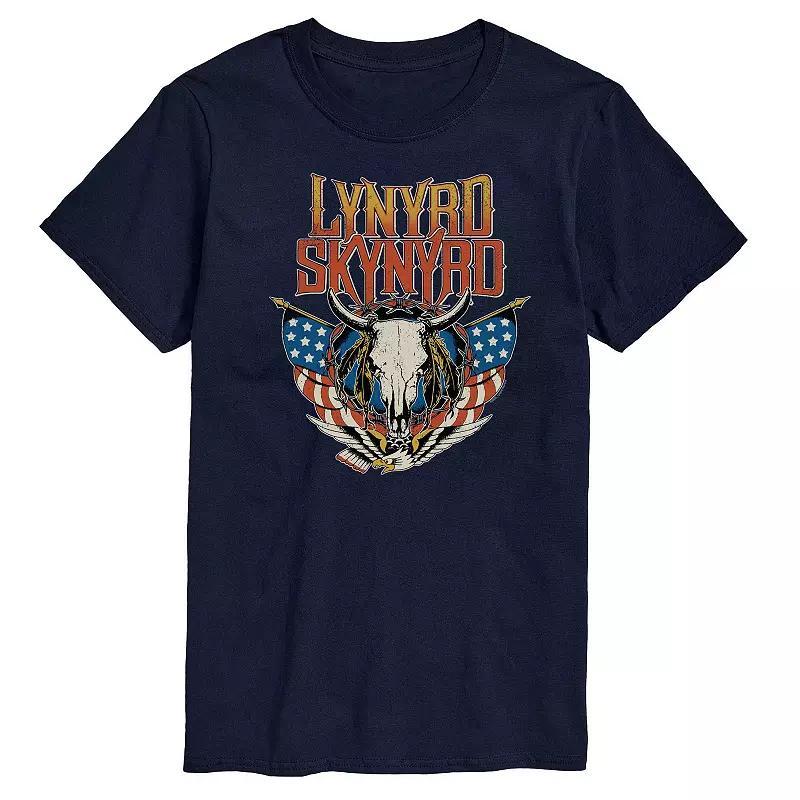 Big & Tall Lynyrd Skynyrd Steer Skull Graphic Tee, Men's, Size: 6XB, White Product Image