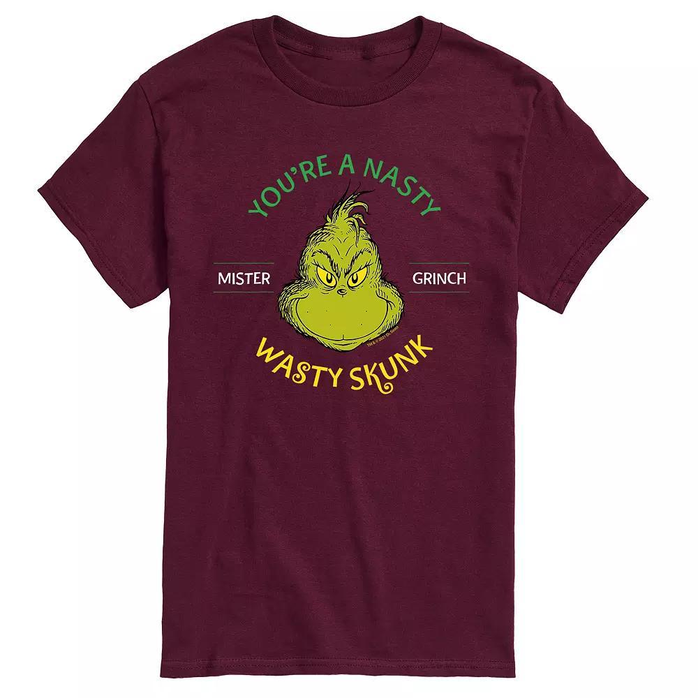 Men's Dr. Seuss The Grinch "You're A Nasty Wasty Skunk" Tee,  Product Image