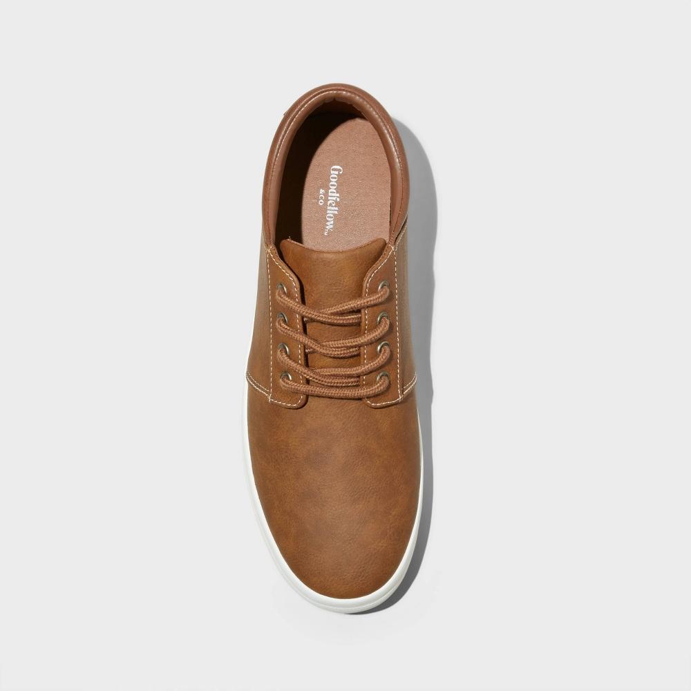 Mens Rome Low Top Sneakers - Goodfellow & Co Cognac 7 Product Image