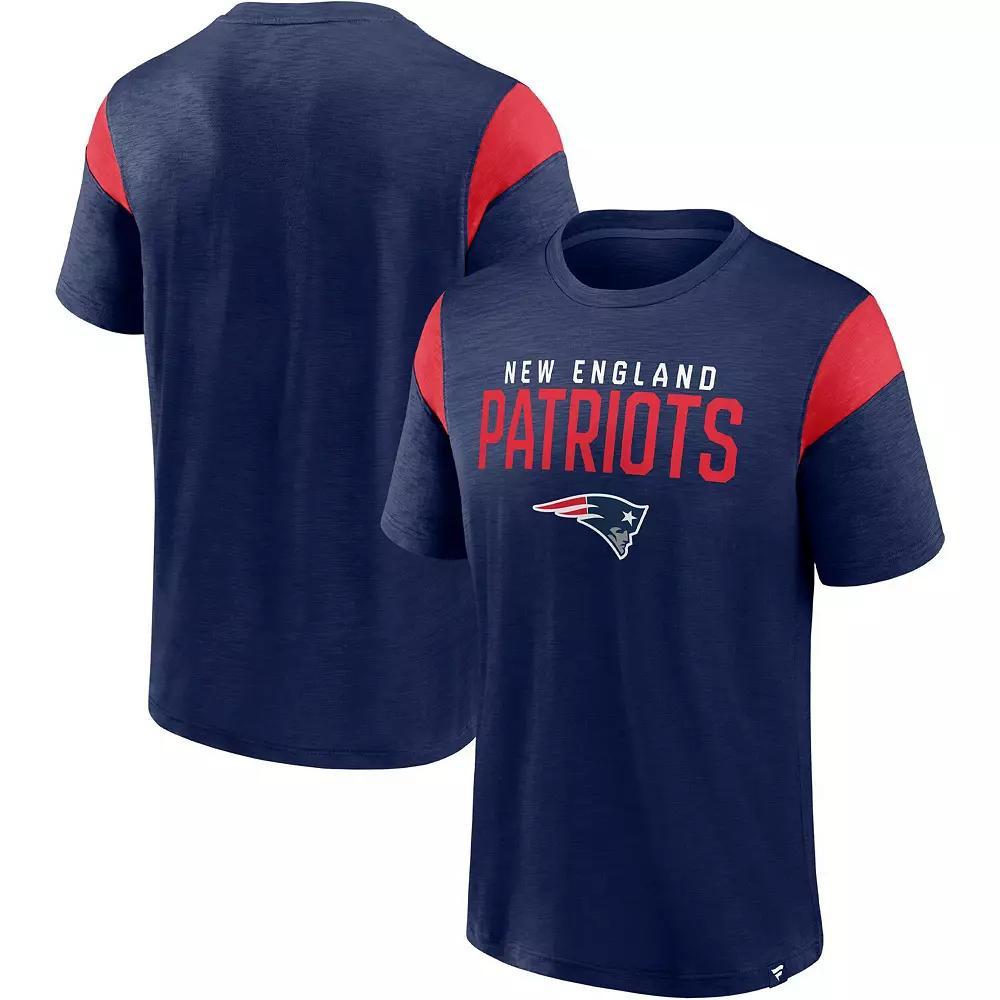Men's Fanatics Branded Navy New England Patriots Home Stretch Team T-Shirt,  Product Image