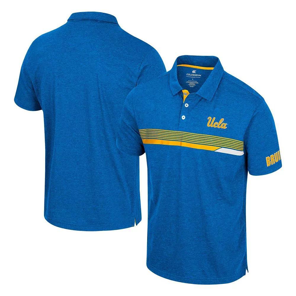 Men's Colosseum  Blue UCLA Bruins No Problemo Polo, Size: Large Product Image