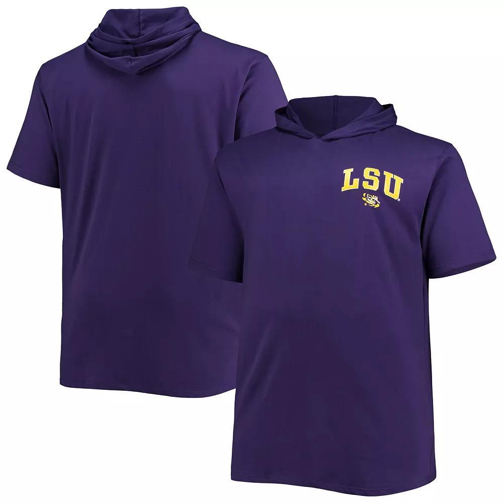 Men's Purple LSU Tigers Big & Tall Team Hoodie T-Shirt, Size: XLT Product Image