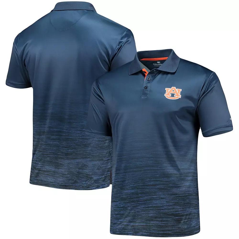 Men's Colosseum Navy Auburn Tigers Marshall Polo,  Product Image