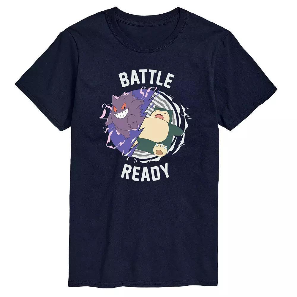 Big & Tall Pokemon Snorlax "Battle Ready" Graphic Tee, Men's,  Product Image