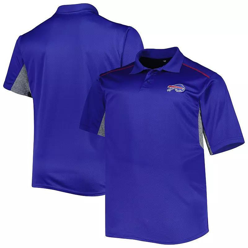 Mens Royal Buffalo Bills Big & Tall Team Color Polo Product Image